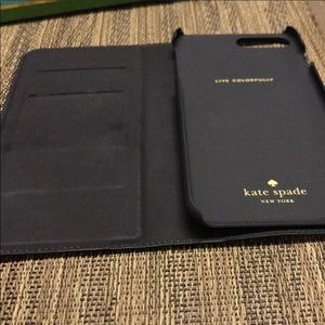 Kate Spade Leather Wrap Folio